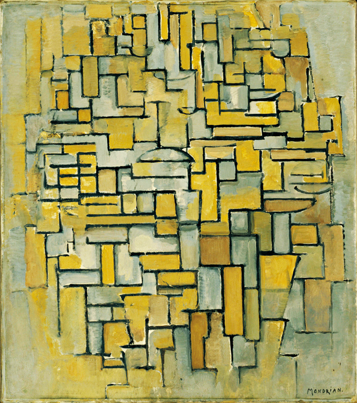  皮特·蒙德里安 Piet Mondrian ——色彩抽象画4